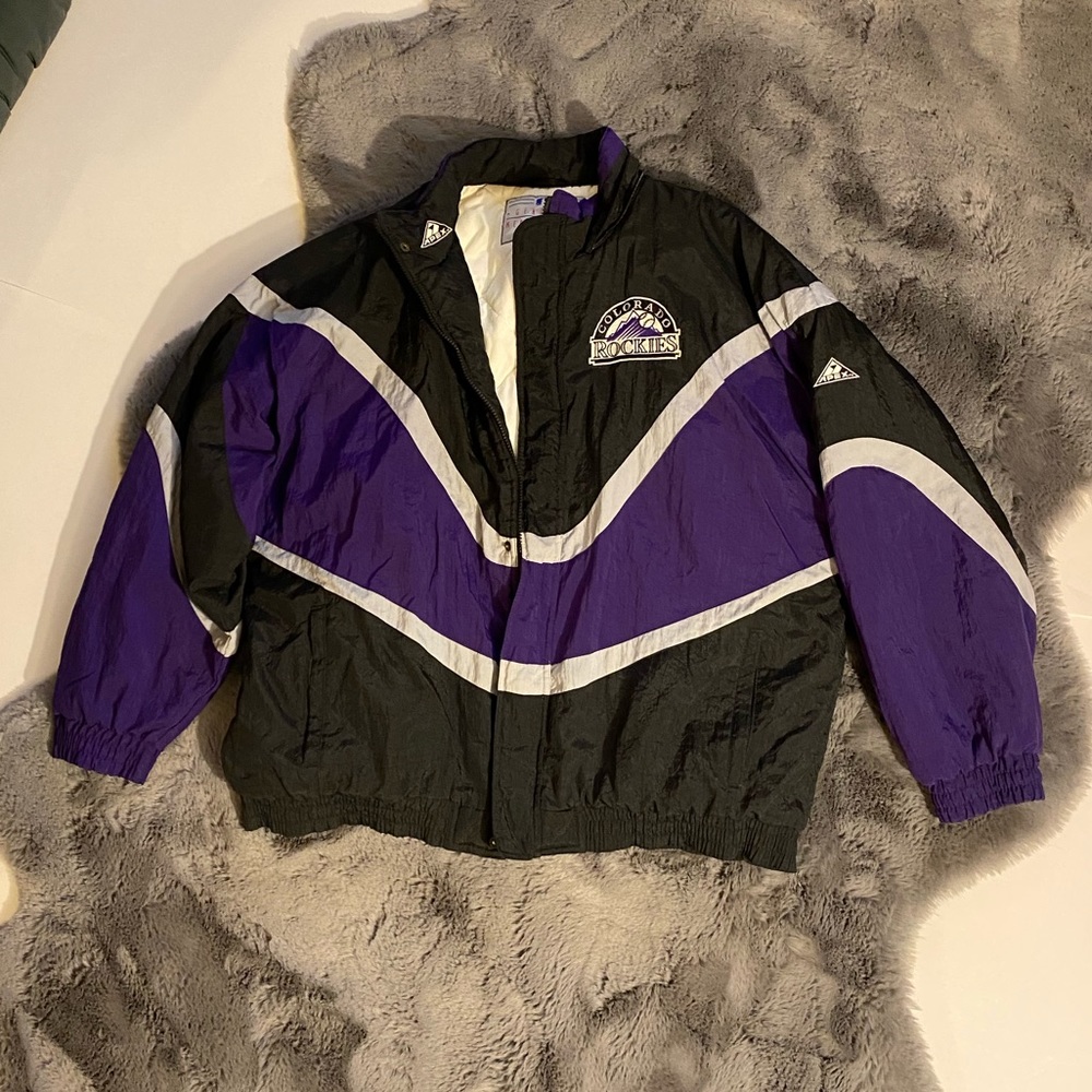 Men’s Vintage MLB Colorado Rockies Jacket